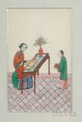 Four Chinese Export Paintings