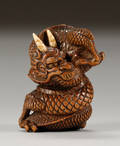 Boxwood Netsuke