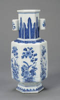 Hexagonal Porcelain Vase