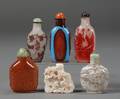 Six Snuff Bottles