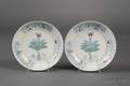 Pair of Tou Tsai Dishes