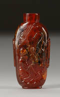 Amber Snuff Bottle