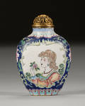 Enamel Snuff Bottle
