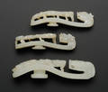 Three Jade Belt Buckles