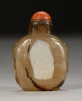 Shadow Agate Snuff Bottle