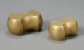 Pair of Brass Paperweights