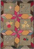 American hooked rug