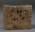 Carved Steatite Pillow