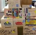 Boxed Sets of 1981 1985 and 1986 Baseball Cards