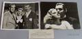 Two Jean Harlow and Clark Gable Saratoga MGM Studio Publicity Press Still Photographs with Typed Snipes