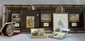 Eight Assorted Salvador Dali Related Books Collectibles and Framed Prints