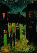 Continental School 20th Century Village Nocturne