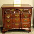 Newport Chippendalestyle Shellcarved Mahogany Blockfront FourDrawer Chest