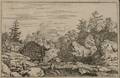 Allaert van Everdingen Dutch 16211675 Les chaumieres sur le bord dun torrent