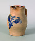 Pennsylvania stoneware pitcher 19th c