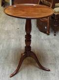 Mahogany Tilting Dishtop Candlestand