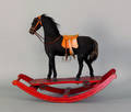 Horse pull toy late 19th c