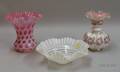 Three Pieces of Victorian Art Glass