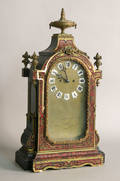 English bouille bracket clock by Bennett