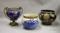 Three Victorian Art Pottery Jardinieres