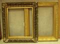 Three Barbizonstyle Gilt Frames