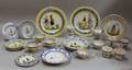 Approximately Twentyone Pieces of Quimper Tableware