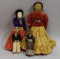 Four Navajo Dolls