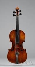 Italian Composite Violin Ascribed to Gagliano Workshop c 1760