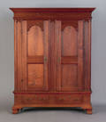 Lancaster County Pennsylvania Chippendale walnut schrank late 18th c
