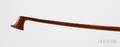 French Nickel Mounted Violin Bow Maline School c 1850