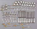 Tiffany  Co sterling silver flatware service in the Flemish pattern