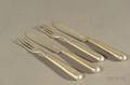 Victorian Silver Fish Flatware Set for Six