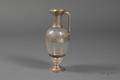 Victorian Silver and Etched Glass Claret Jug