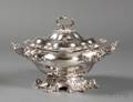 Large Sheffield Plate Soup Tureen