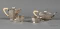 Four Piece Edward VI Art Deco Sterling Tea and Coffee Service