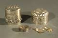 Three Continental Silver Boxes