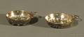 Two French 800 Silver Coin Set Wine Tasters