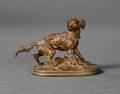 PJ Mene Bronze Model of a Dog