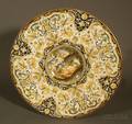 Large Earthenware Maiolica Charger