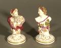 Pair of German Porcelain Busts