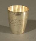 Tiffany  Co Sterling Trophy Beaker
