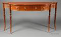 Regencystyle Inlaid Mahogany Side Table
