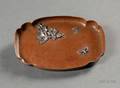 Gorham Aesthetic Movement Copper and Silver Pin Tray