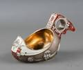 Russian Art Nouveau Silver and Enamel Kovsh