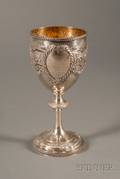 Coin Silver Temple Presentation Goblet