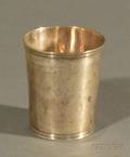 American Coin Silver Beaker