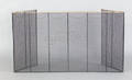 George III brass and wire folding firescreen ca 1790