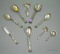 Nine Gorham Buttercup Sterling Silver Serving Pieces