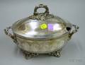 American Silverplate Gothic Revival Soup Tureen