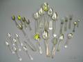 Approximately Twentyseven Pieces of Sterling and Silver Plated Flatware
